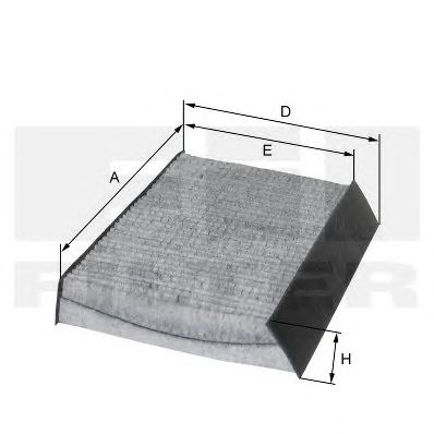 FIL FILTER hck7192 -  Фильтр воздуха в салоне